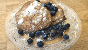 Protein-Pancakes mit Schokogeschmack